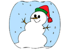 snögubbe