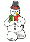 snögubbe