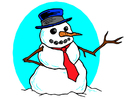 snögubbe