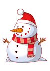 snögubbe