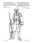 Målarbild soldat första världskriget