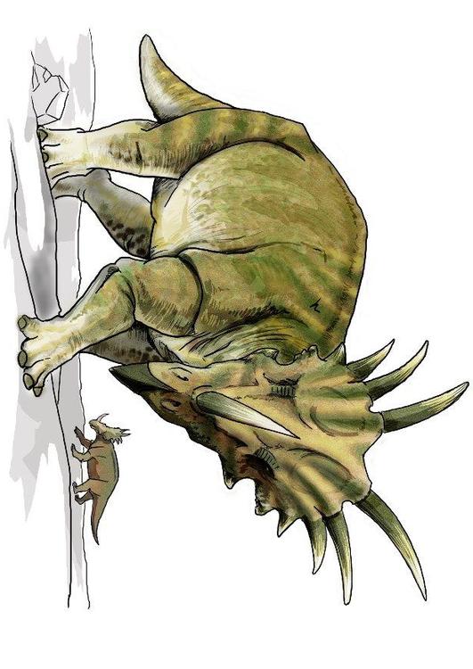 Styracosaurus dinosaurie
