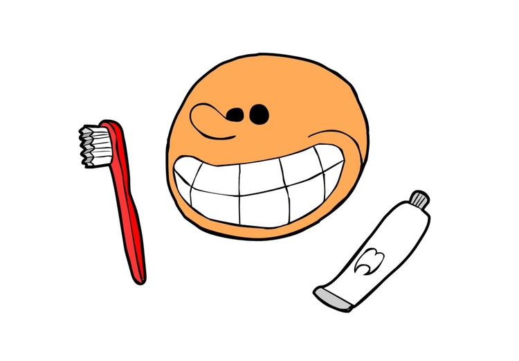 bild tandborstning