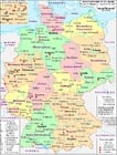 Tyskland - politisk karta 2007