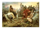 Vercingetorix kapitulerar för Cesar