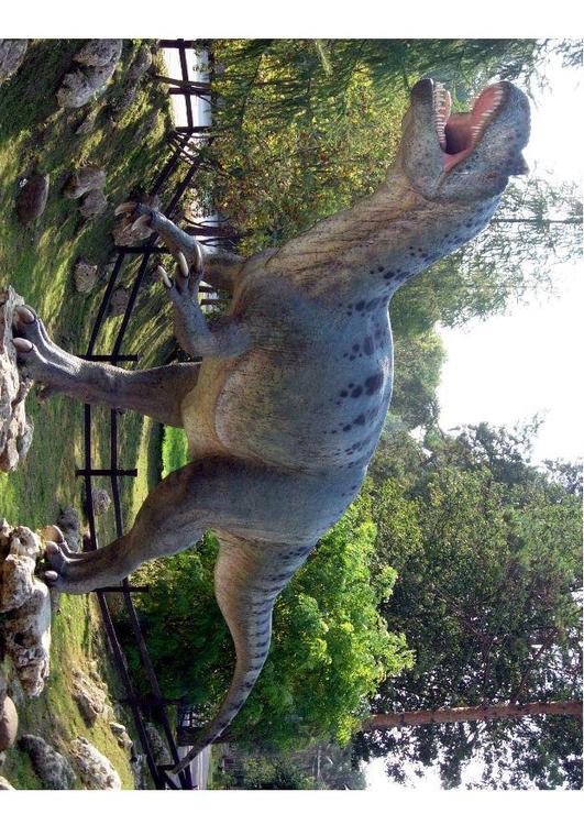 Allosaurus replik