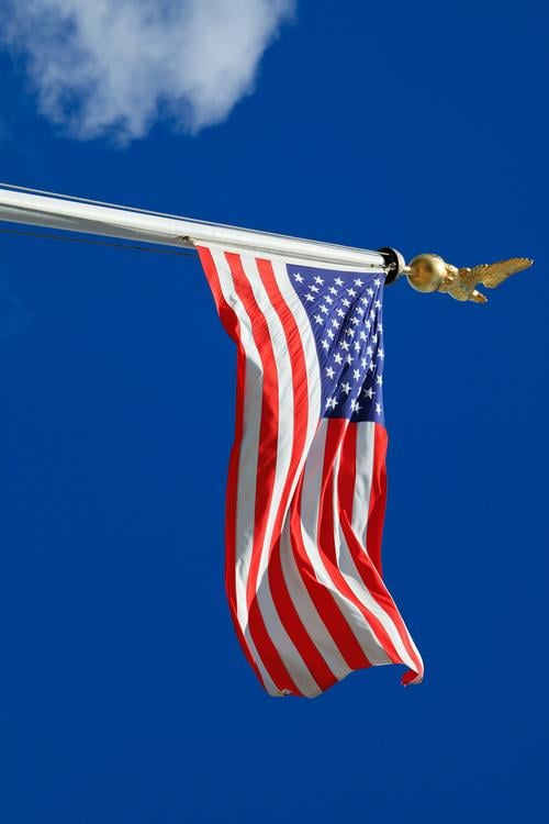 amerikanska flaggan