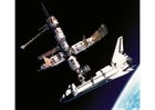 foto Atlantis dockning med Mir