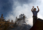 foto brandman WTC