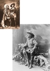 foto Bufallo Bill och Sitting Bull