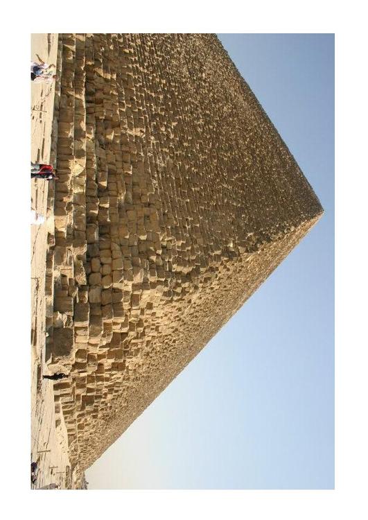 De stora Cheopspyramiderna i Giza 
