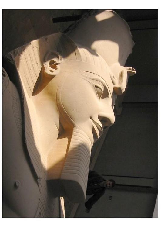 gigantisk staty av Ramses I, Memphis
