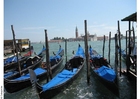 Foto gondoler i Venedig