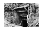 ingång till tysk bunker