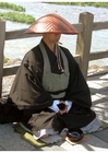 foto japansk buddhistmunk