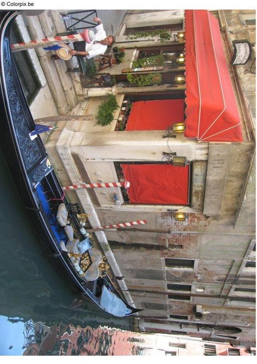 kanal i Venedigs innerstad