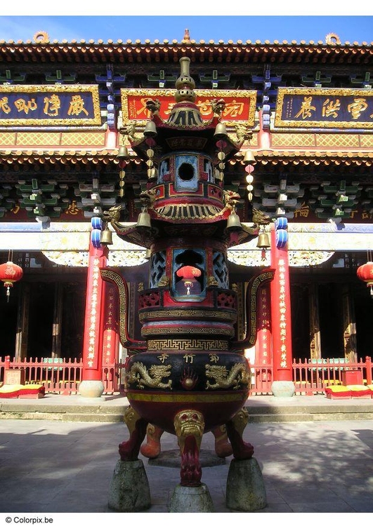 Foto kinesiskt tempel 3