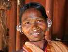 Kutia-kondh kvinna från Indien