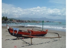 liten fiskebåt, Indonesien
