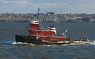 foto lotsbåt i New Yorks hamn
