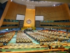 Foto New York - United Nations building - FN-hÃ¶gkvarteret