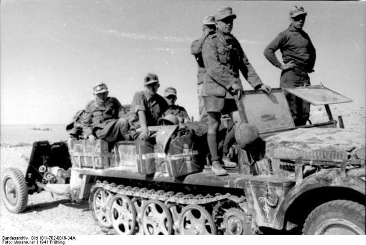 Foto Nordafrika-kÃ¥ren - trupper