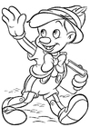 Målarbild pinocchio