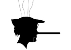 Målarbild pinocchio