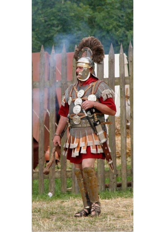 Foto romersk officer