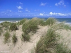 Foto sanddyner och hav