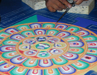 foto sandmandala
