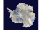 Foto satellitbild av antarktis
