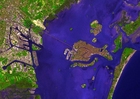 foto satellitfoto av Venedig