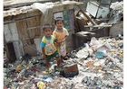 Foton slum i Jakarta