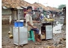 Foto slum i Jakarta
