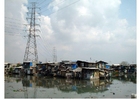 Foton slum i Jakarta