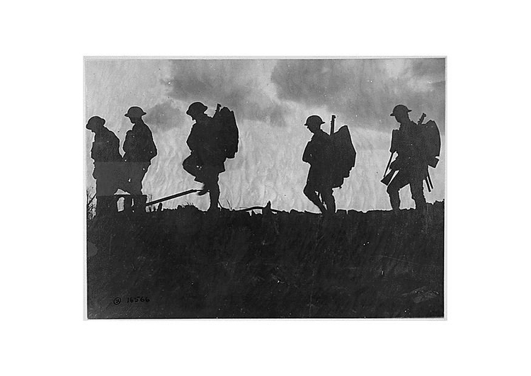Foto soldater, 1918