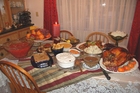 Foton Thanksgiving - måltid