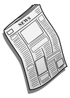 Målarbild tidning
