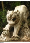 tiger i Leshan-parken