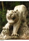 foto tiger i Leshanparken