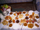 Foto traditionell mÃ¥ltid under ramadan