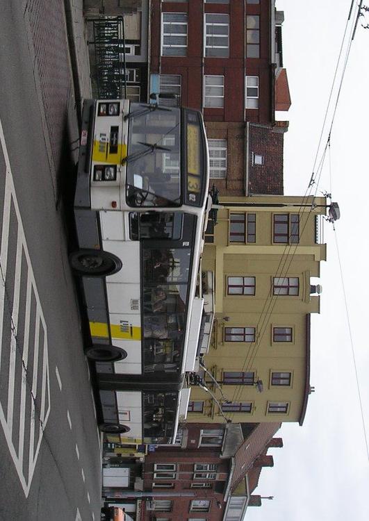 trolleybus i Gent, Belgien