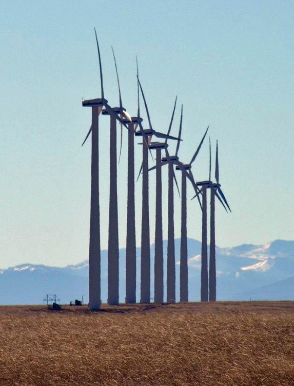 Foto vindkraftverk