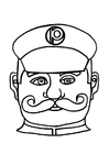 Hantverk polis mask