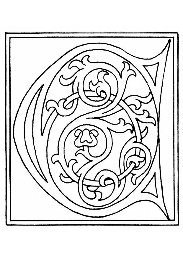 01a. alfabet c Målarbild 01a. alfabet c
