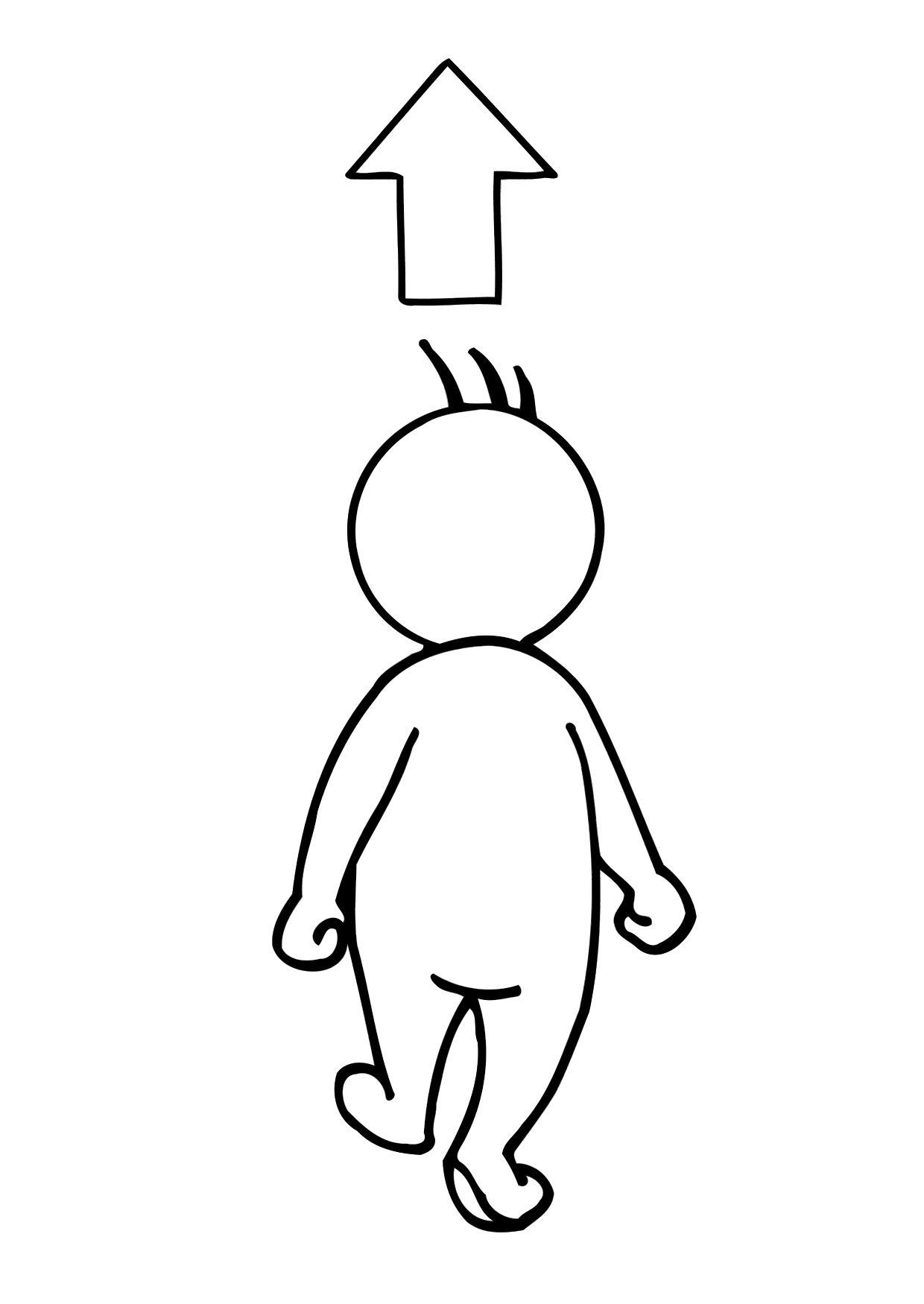 Målarbild 02b. pA¥ vA¤g bort