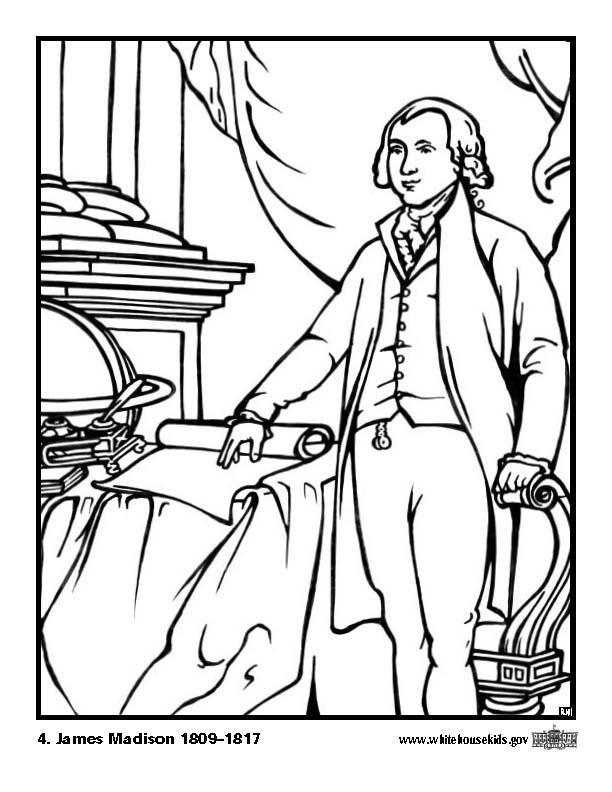 Målarbild 04 james madison