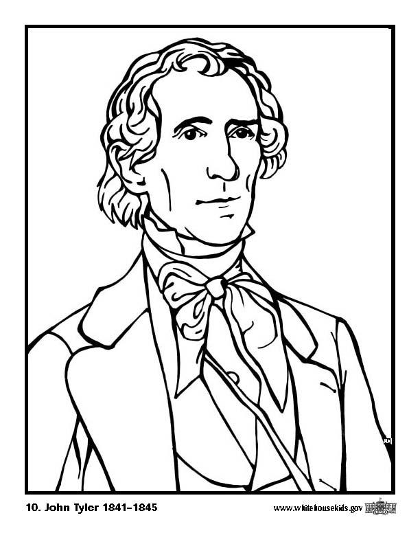 10 john tyler Målarbild 10 john tyler