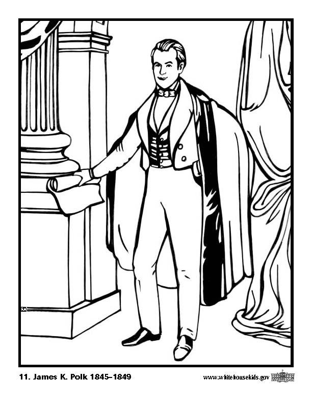 11 james k. polk Målarbild 11 james k. polk